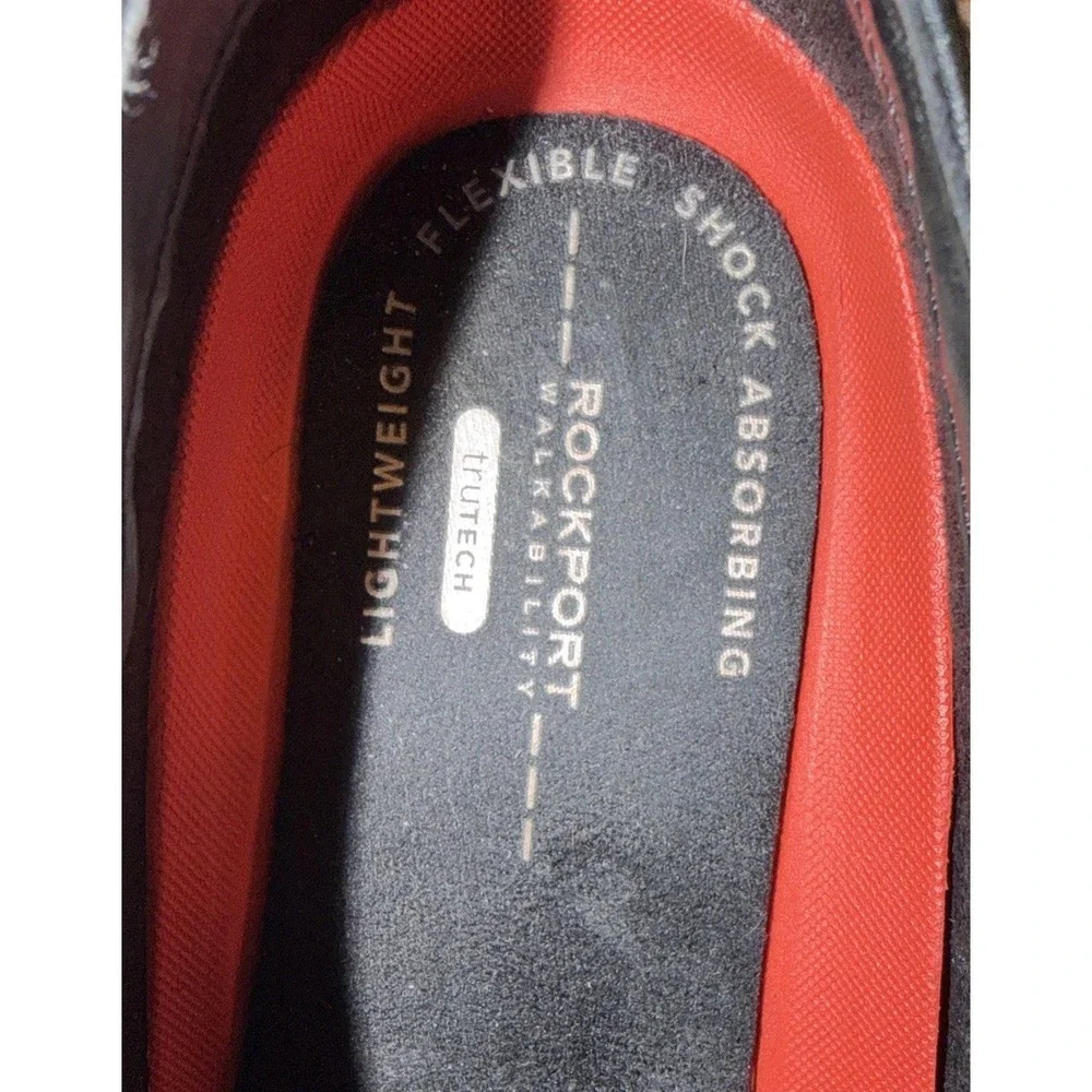 Rockport Walkability Wing‎ Tip Oxford Mens 15M Black Leather Dress Shoes M77061